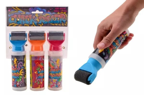 3 krijt rollers op blister