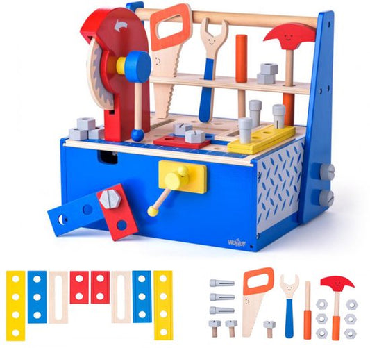 Woody Werkbank met gereedschap