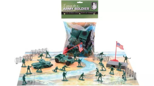 Army forces speelset met speelmat