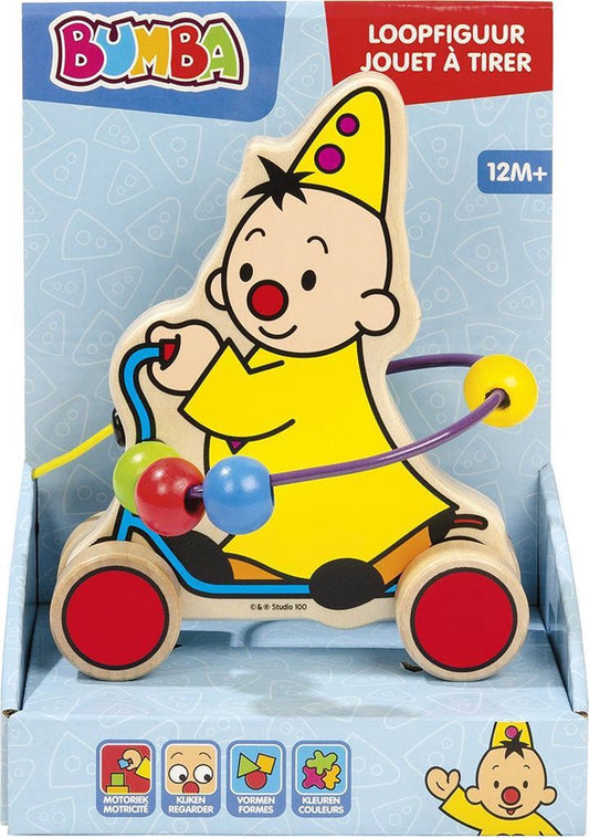 Bumba Houten trekfiguur