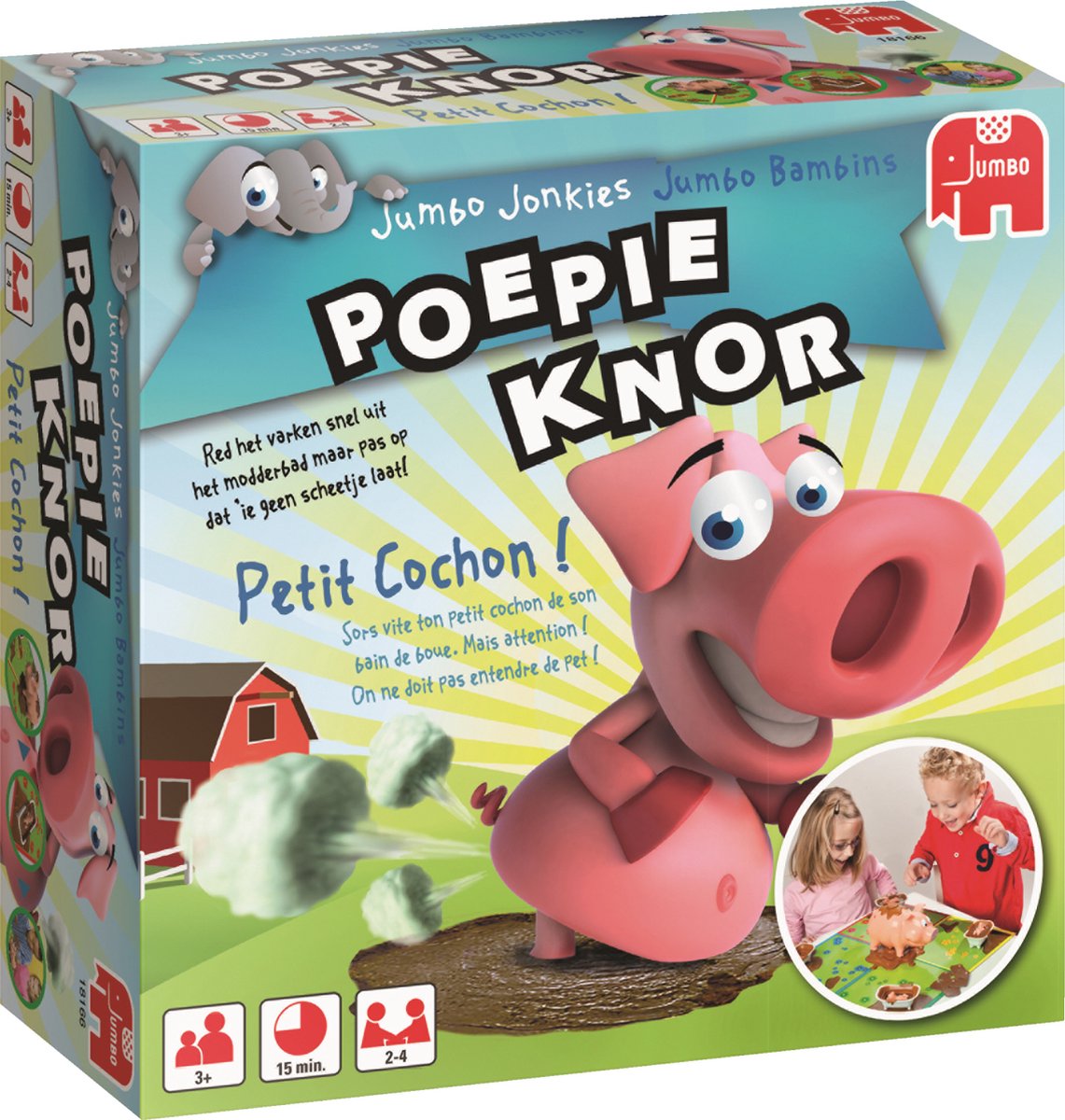 Jumbo Poepie knor! gezelschapspel