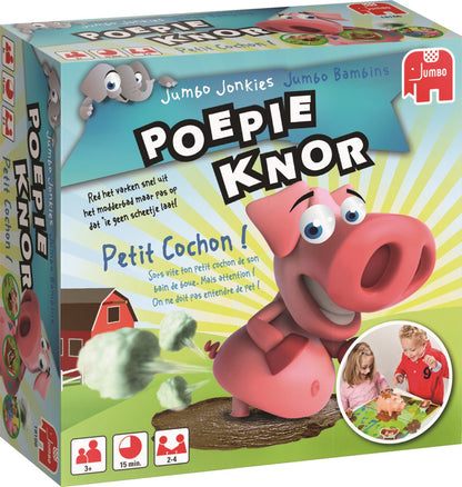 Jumbo Poepie knor! gezelschapspel