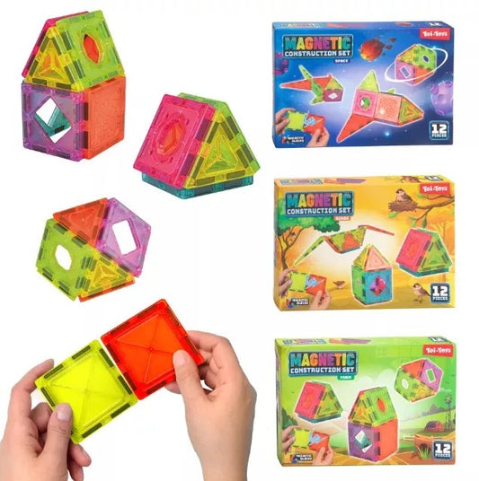 Magnetic Construction Set 12 delig
