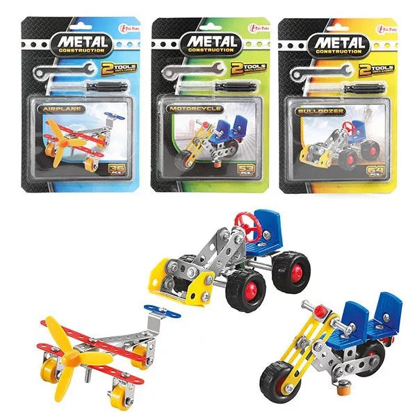 Metal 3D constructiemetaal voertuig — motor