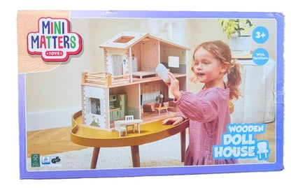 Mini Matters houten poppen huis